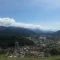 Vista da cidade de Caraguatatuba, Litoral Norte de SP, do Mirante do Camaroeiro